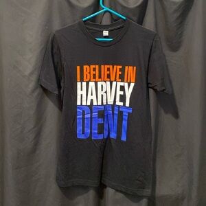 The Dark Knight Batman "I Believe in Harvey Dent" Promo T-shirt Vintage 2008